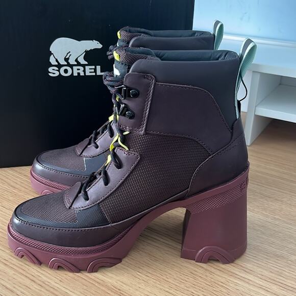 Sorel Womens Brex Heel Lace Bootie Size 7 - Picture 2 of 14